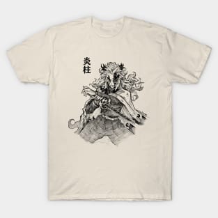 Kyojuro Rengoku Demon Slayer Kimetsu no Yaiba the Movie Mugen Train T-Shirt